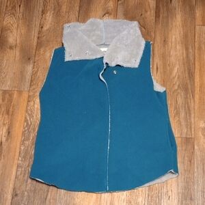 Dylan Gray Textured Fleece Jacket Size M